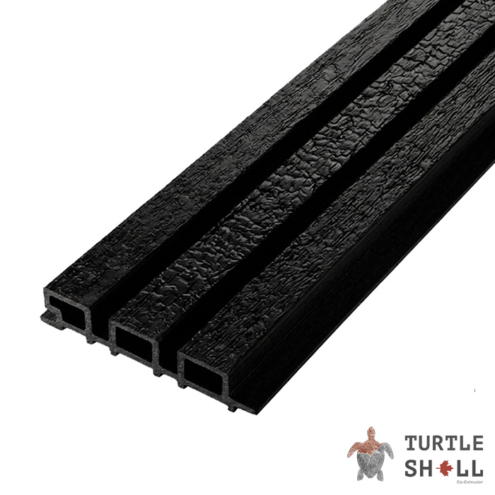 Реечная панель ДПК Middle Lines, Holland Burntwood, Коэкструзия (FS 15) в Курске