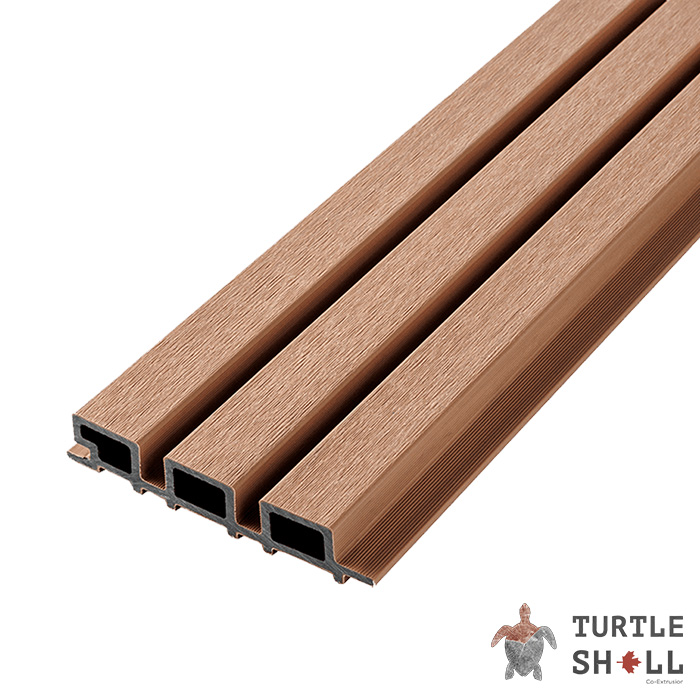 Реечная панель ДПК Middle Lines, Siberian Pine, Коэкструзия (FS 15) в Курске