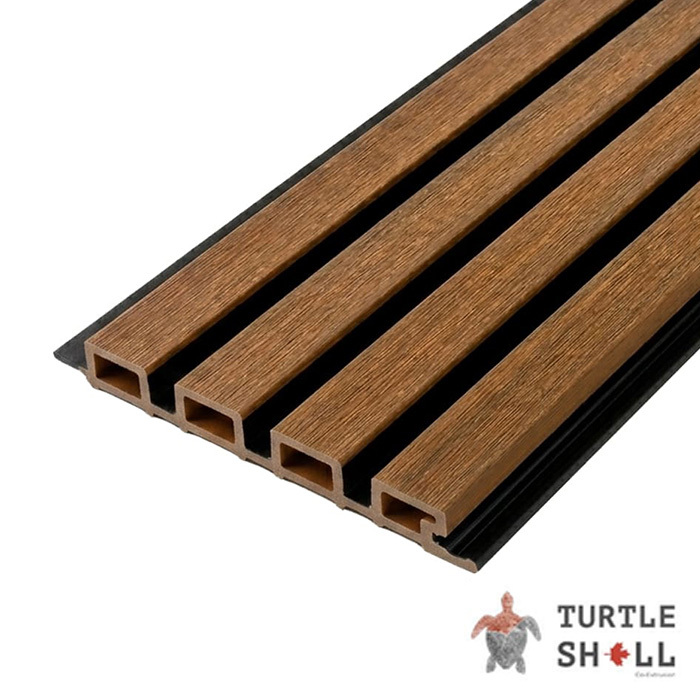 Реечная панель Middle Lines Dual, Thai Teak, Co-Extrusion в Курске