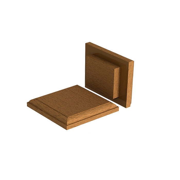 Крышка верхняя для столба из ДПК Woodvex,Select, вуд в Курске