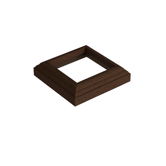 Крышка нижняя для столба из ДПК Woodvex,Select, венге в Курске