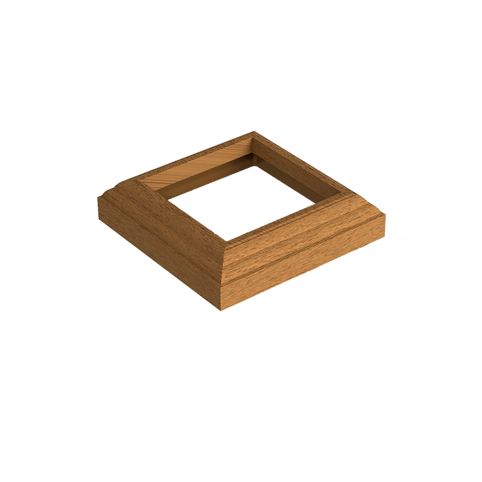 Крышка нижняя для столба из ДПК Woodvex,Select, вуд в Курске