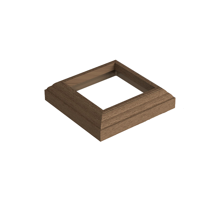 Крышка нижняя для столба из ДПК Woodvex,Select, кофе в Курске