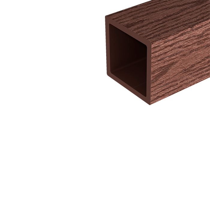 Столб ДПК Woodvex, Select, темно- коричневый в Курске