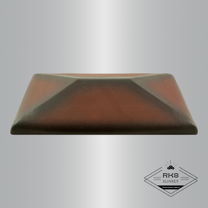 Клинкерный колпак на столб ZG Clinker, СР 300х425 мм, ольха в Курске