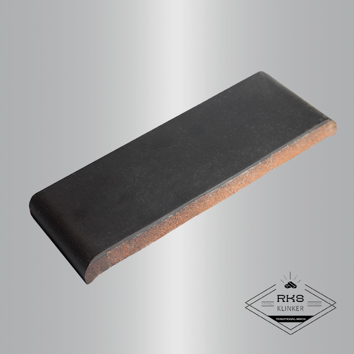 Парапетная плитка ZG Clinker, КР20 190x110x25 мм, Графит в Курске
