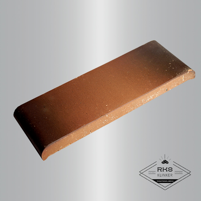 Парапетная плитка ZG Clinker, КР20 190x110x25 мм, Каштановая в Курске