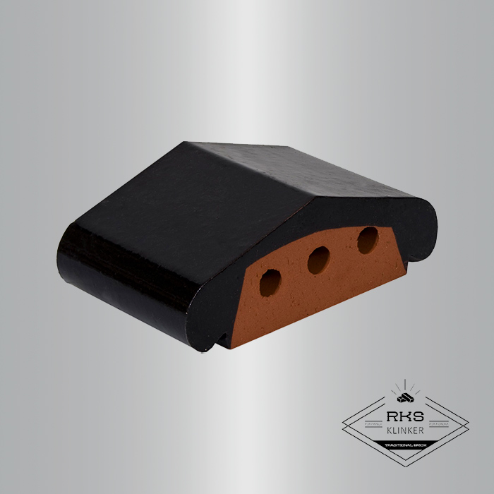 Профильный кирпич ZG Clinker, К12 170x110x65 мм, Тёмно-коричневый в Курске