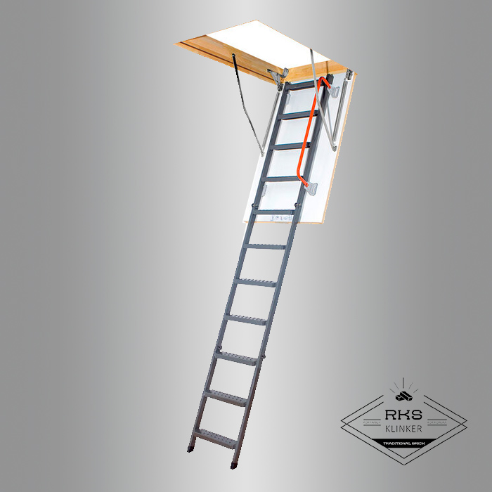 Чердачная металлическая лестница FAKRO LMК 70х130х280 в Курске