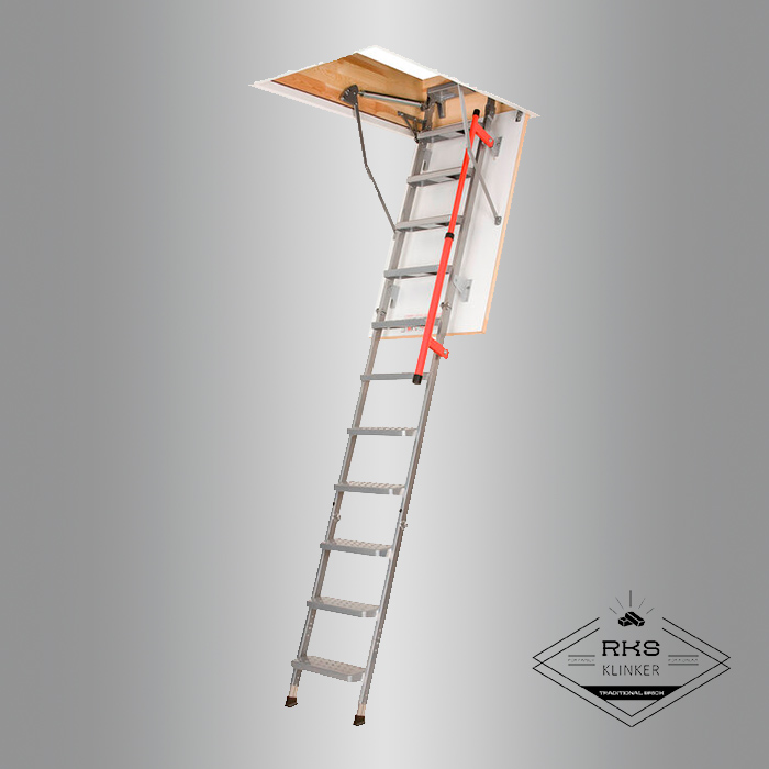 Чердачная металлическая лестница FAKRO LML Lux 86х130х305 в Курске