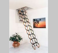 Чердачная лестница OMAN "NOZYCOWE LUX" 70х80х300 см в Курске