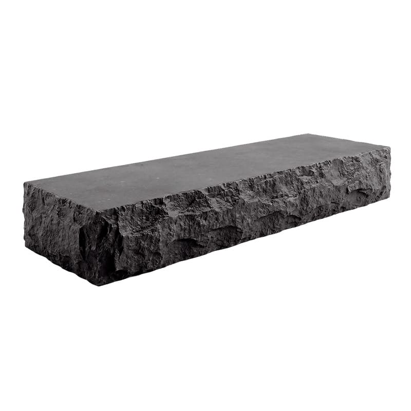Ступень из камня RKS SLATE Belgian Black, колотая, 1000х300х150 мм в Курске