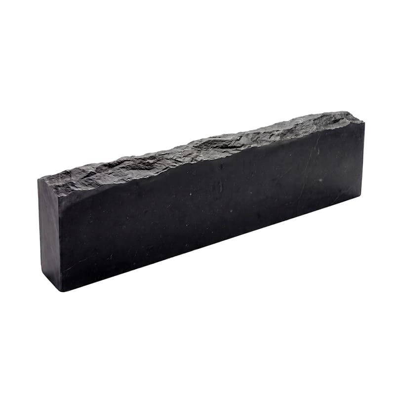 Бордюр из камня RKS SLATE Belgian Black, колотый, 150х80х1000 мм в Курске
