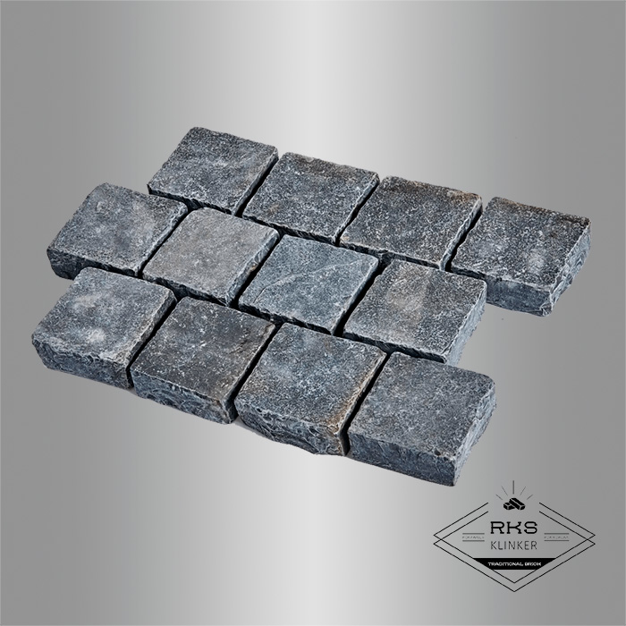 Брусчатка галтованная RKS Slate Belgian Black 200x100x40 мм в Курске