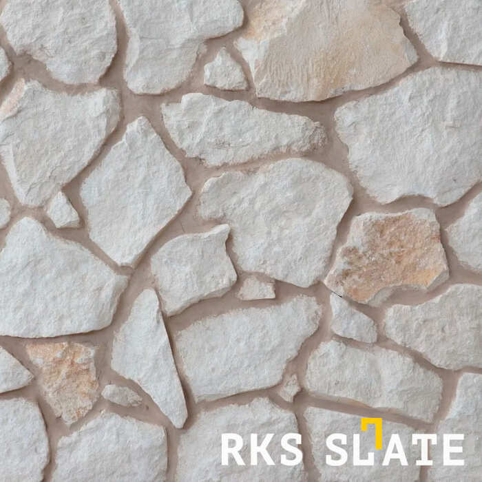 Фасадный облицовочный камень White Limestone Loose в Курске