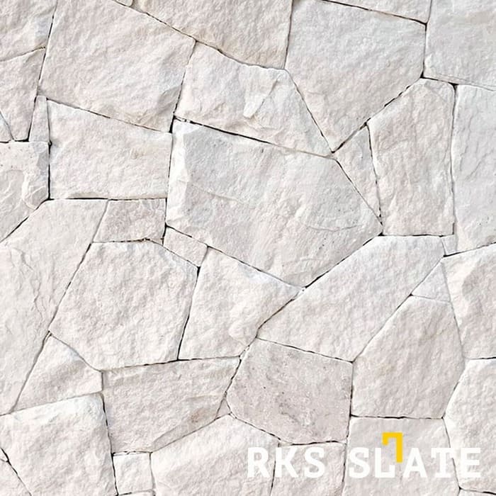 Фасадный облицовочный камень White Quartz Loose в Курске