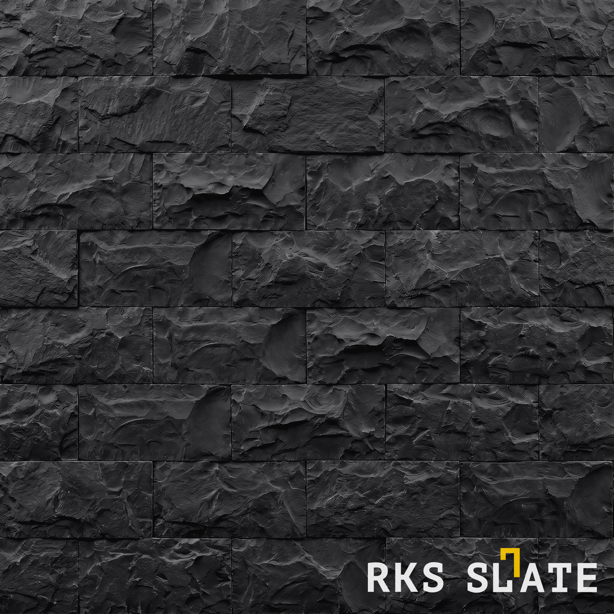 Фасадный колотый камень Belgian Black Rock (Скала) в Курске