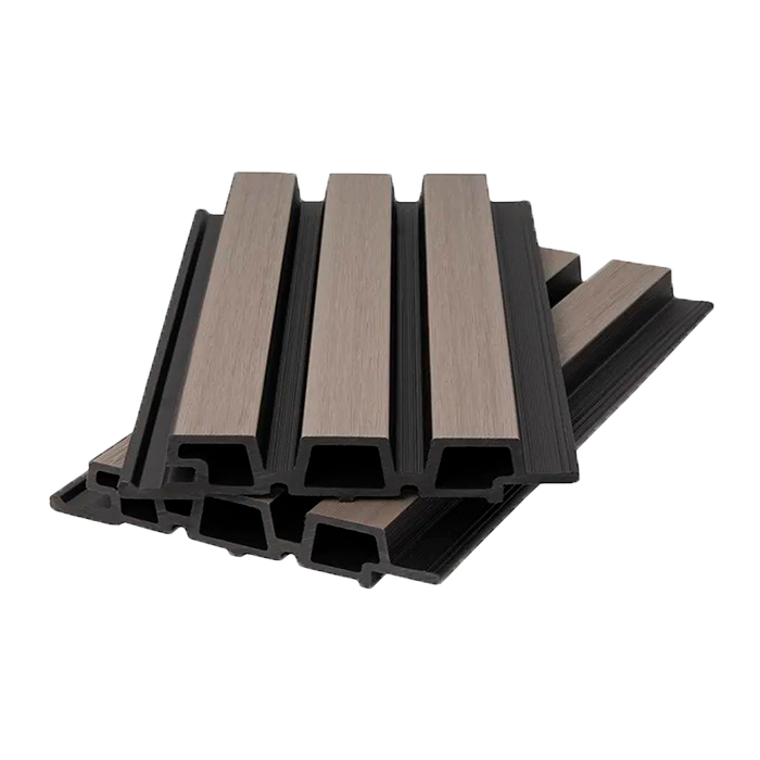 Фасадная панель реечная из ДПК KOMODO Co-Extrusion, Grey в Курске