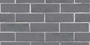 Клинкерный кирпич ЛСР Эльфюс серебристый, 0,7 НФ на белом шве