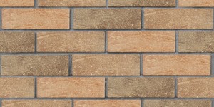 Кирпич облицовочный ЛСР, красный флэш с пепельной посыпкой, 1 НФ на сером шве