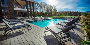 Террасная доска ДПК Turtle Shell Canadian Maple Co-Extrusion (бассейн, вода) 6