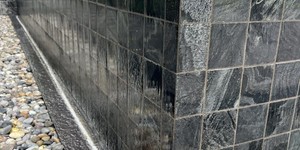 Каменная плитка для отделки бассейна, фонтана RKS SLATE Сланец Silver Grey Matrix Honed заказать с доставкой (2)