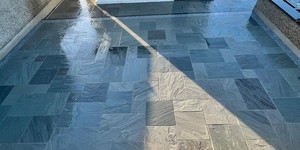 Плиты для мощения из натурального камня песчаник RKS SLATE Belgian Grey заказать с доставкой (1)