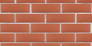 Кирпич печной радиальный полнотелый ЛСР красный М-400, F-100 на белом шве